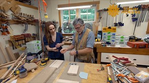 He was young when he almost died, in an accident involving an electric utility cable and a considerable height. But Tom Bodett went on to become a writer, NPR essayist, and Motel 6 spokesman. And now, at 68, he has found another calling, as a woodworker. https://bit.ly/43ZevJf | CBS Sunday Morning