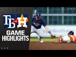 Rays vs. Astros Game Highlights (5/30/25) | MLB Highlights
