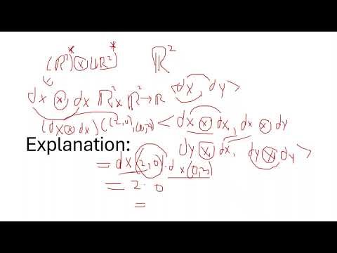 Tensor Product 11 C: Tensors on a vector space