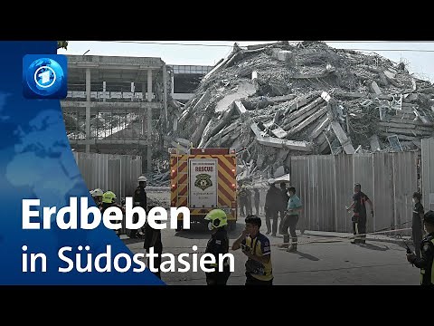 Schweres Erdbeben erschüttert Thailand und Myanmar