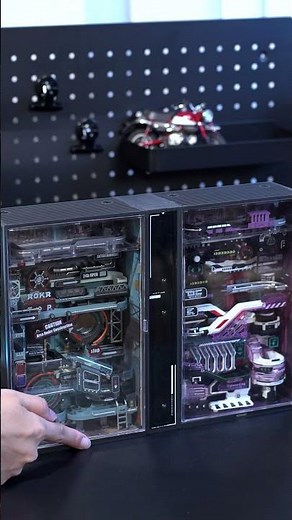 🏎️Cyber vibes marble run, perfect game room set up | ROKR Parallel World Marble Run 🏙️