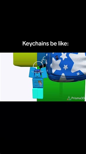 Creative Keychains Inspired by Roblox Avatars