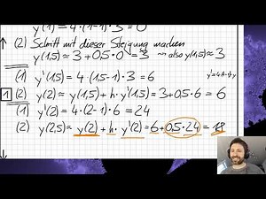 Differential equations - Part 7 - Euler's method of linear equations