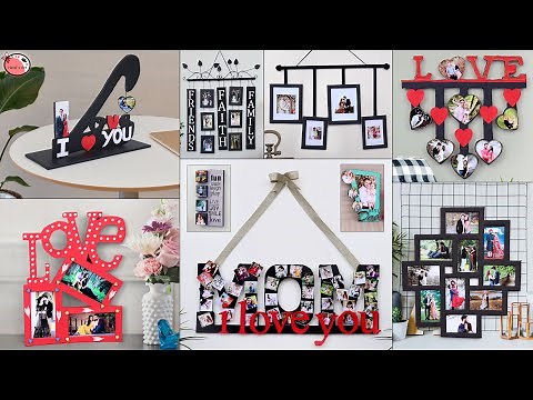 15 DIY Ways to Make Beautiful Photo-Frames at Home !