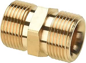 15mm M22 Male Quick Connect Garden Hose Adapter