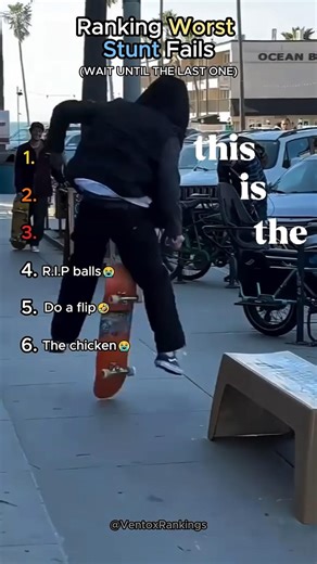 Ranking Worst Stunt Fails 😭