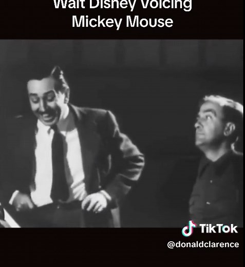 Walt Disney provided the voice of Mickey Mouse from 1928-1946. This recording session comes from the 1940 short, Mr. Mouse Takes A Trip. The voice of Pete was provided by Billy Bletcher. People who worked with Walt often commented about how animated he could be and I think this clip is a great example of that. #disneyhistory #filmhistory #voiceactor #voiceacting #waltdisney #mickeymouse #animation #disneymovie