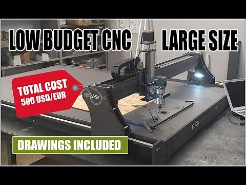 Full-Size CNC for €500?! 🔧 Step-by-Step Guide to Build Your Own!