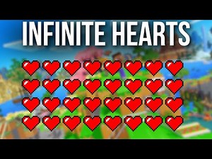 How To Get Infinite Hearts in Minecraft Bedrock - SIMPLE