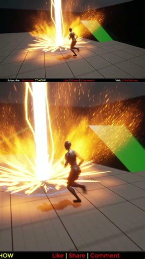 Beam Impact FX in Unreal Engine 5 Niagara