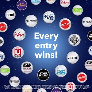 236K views · 357 reactions | Buy any Disney, Star Wars or Marvel product for your chance to win 1 of 3 dream Disney family holidays ✨ Plus every entry wins an instant prize! Competition ends 11:59pm AEDT October 11 Major prizes drawn: 12:00pm AEDT Nov 8 T&Cs: www.disney.com.au/shopclickwin Permits: NSW LTPS/18/25601, SA T18/1070, ACT TP 18/01164 | Disney | Facebook