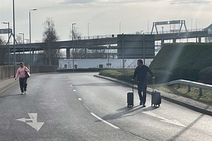 Passengers express confusion, annoyance and frustration amid Heathrow closure