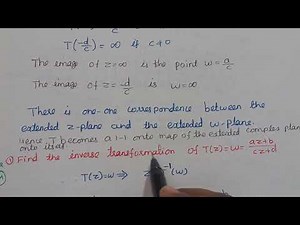 linear fractional transformation # fixed or invariant points # complex analysis