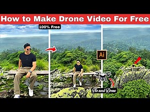 How to make drone video for free | Flow Ai Se Drone Video Kaise Banaye #flowai
