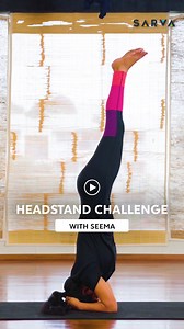 8K views · 29 reactions | The ‘King of Asanas’ Challenge is finally here!! 朗 Believe in yourself and go as far as you can. In case you’re a beginner, please try it in the presence of your instructor. There’s no harm in taking little help  Comment and let us know how was your experience.  #sarvayoga #yogachallenge #headstand #sirsasana #kingofasanas | Sarva Yoga | Facebook