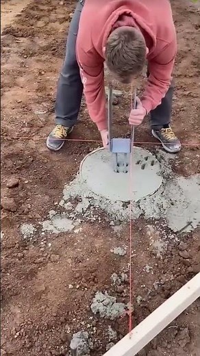 Anchor bolts set in fresh concrete, locking strength into the base for a stable and lasting build