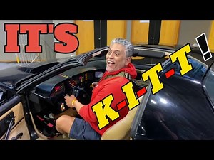 Officially Licensed Knight Rider KITT Tour Car - First Public Appearance in YEARS!