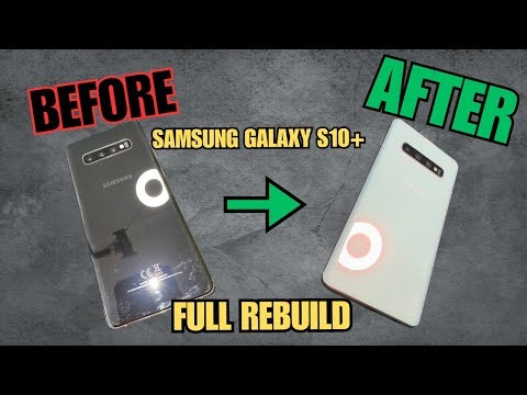 Full Samsung Galaxy S10+ Rebuild & Restoration | Step-by-Step Repair