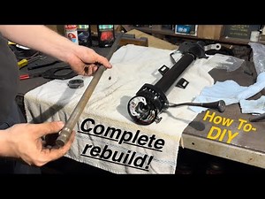 73-77 ford truck complete steering column rebuild-(how to).