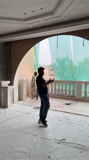 Qube Designs by Karan Sethi on Instagram: "Try using curtain pelmet and landing in arch design. #interiortips"