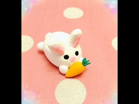 How to Make a Clay Bunny-JollyCrafts