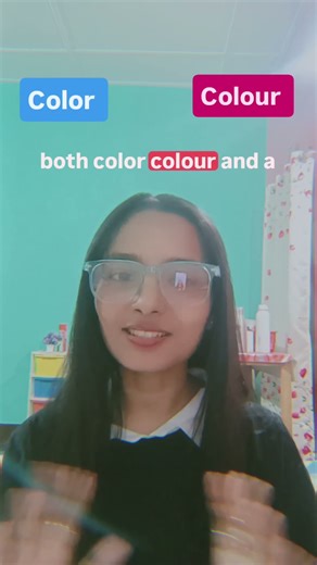 Colour or color ? which one is correct ? #englishvocabulary #spokenenglish