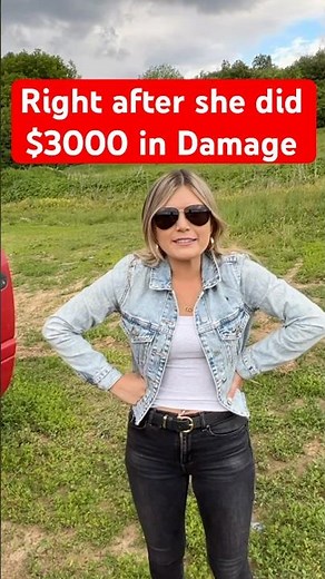 $3000 in damage thanks to my wife #Doge #ouch #shorts
