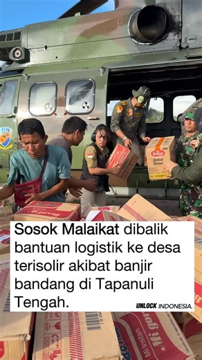 Unlock Indonesia on Instagram: "Sosok malaikat sekaligus Ibu Bhayangkari yang sesungguhnya, Ibu Marlina Wiguna Lumban Tobing, seorang ibu Bhayangkari yang rela berjalan kaki menembus hutan dari desanya menuju Kota Pandan Sibolga untuk mencari pertolongan, membuat kami meneteskan air mata dimana raut wajahnya seakan bercerita tentang kehilangan dan keprihatinan atas musibah banjir bandang besar di wilayah Tapanuli Tengah. Tidak banyak kami bercerita didalam penerbangan bantuan ini bersamanya hany