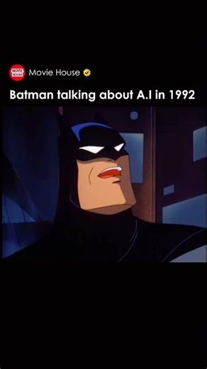 Batman talking about A.I in 1992