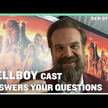 The Cast of Hellboy (2019) Answers Your Questions