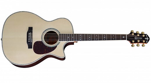 REVIEWED: CRAFTER TC035 ACOUSTIC GUITAR - Mixdown Magazine