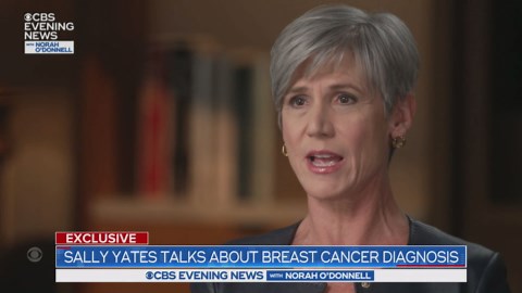 CBS News Exclusive: Sally Yates talks about breast cancer diagnosis