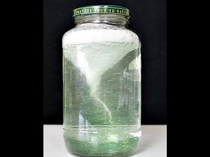 DIY Glitter Tornado in A Jar | Cool Science Experiment for Kids