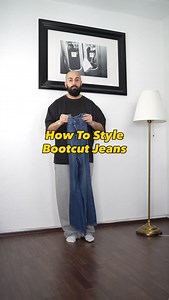 HOW TO STYLE BOOTCUT JEANS⚡️Follow for more inspo‘s . . . . #streetwear #bootcutjeans #outfitinspiration #fashionreel . . . Kendrick Lamar/ fashion inspo / streetwear / la style / streetstyle / nike uptempo 96 / mens fashion / 90s fashion / grwm / ny streetstyle / leather jacket / grwm | Bilmen