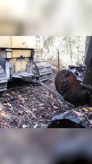 Dozer Found After 30 Years in Woods