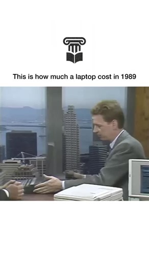 History on Instagram: "In the late 1980s, owning a laptop was a luxury reserved for executives, engineers, and well-funded companies. Early portable computers often cost anywhere from $3,000 to $6,000 — and some models climbed even higher depending on configuration. These machines were marketed as cutting-edge tools, not consumer electronics, and their price reflected just how new and experimental the technology still was. Despite the cost, these laptops were bulky, slow by modern standards, and