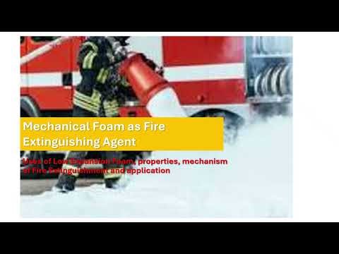 Understanding Mechanical Foam in Firefighting | Uses, Properties & Foam Types (IS 4989:2006 Guide)