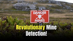 New AI drone can spot hidden land mines ten times faster than humans to save thousands of lives