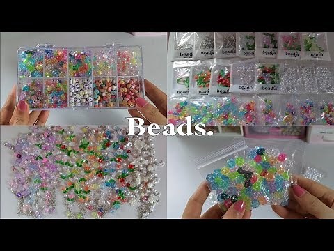 WHERE TO BUY AFFORDABLE BEADS: Organizing and Restocking ✨