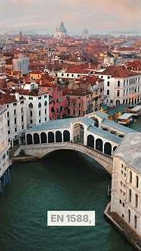 😳 Nobody believed in this bridge... 430 years later it's still standing #RialtoBridge