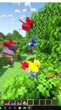 HOW TO FIND AND TAME BIRDS IN NATURALIST MINECRAFT