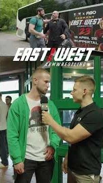 The biggest Armwrestling event starts in a few minutes, I hope you're ready 🔥 EvW 23