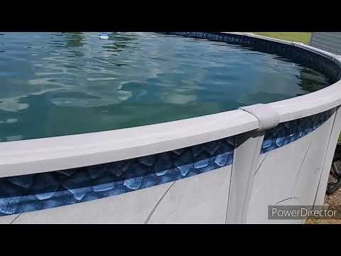 Do Magic Erasers clean a green swimming pool? Mr. Clean