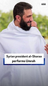 9.4K views · 253 reactions | Syria’s interim president Ahmed al-Shara arrives in Saudi Arabia’s Jeddah and heads to Mecca to perform Umrah. Read more: https://ara.tv/67xo6 | Al Arabiya English | Facebook