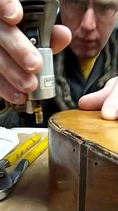 123K views · 353 reactions | Binding and purfling fix on the old Martin. #luthier #guitar #acousticguitar | Jessica.violins | Facebook