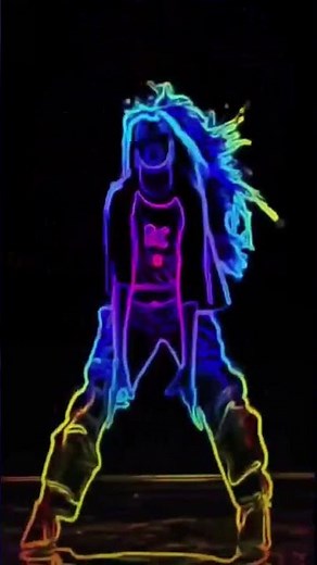 "Glow Stick Dance Performance 🔥 | Epic Neon Moves on Music Beat 2025" #dance #music #glowsticks #ai