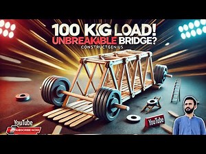 Popsicle Sticks Bridge Making Competition | Unbreakable Ice Cream Stick Bridge | Up to 100 KG