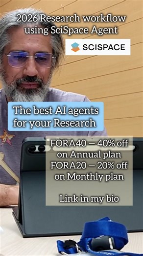 Raúl Peña PhD - Researcher on Instagram: "@scispace_official is upgrading their features again!! . With the new Multi-PDF Agent with Citations you can upload up to 10 papers to interrogate then using the SciSpace AI agent!! . And moreover, now you can integrate your Mendeley account into the AI agent, to focus its replies in your own personalized research library. . Both tools give you more power in your AI assisted research, and more free time to use in the lab. . Use these codes to save your m