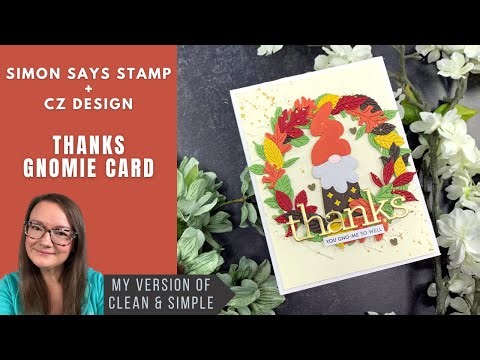 Leafy Wreath Card Take 2 | Clean & Simple? | Simon Says Stamp