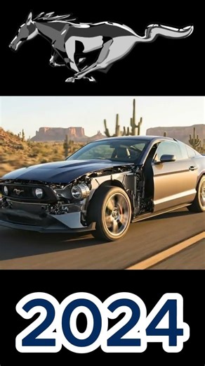 The Evolution of Ford Mustang | 60 Years of Muscle. #evolution #mustang #ford #car N029